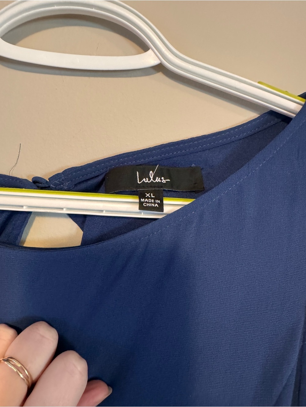 Lulu's Navy Sleeveless Ruffle-Tier Maxi Dress - Picture 3 of 4
